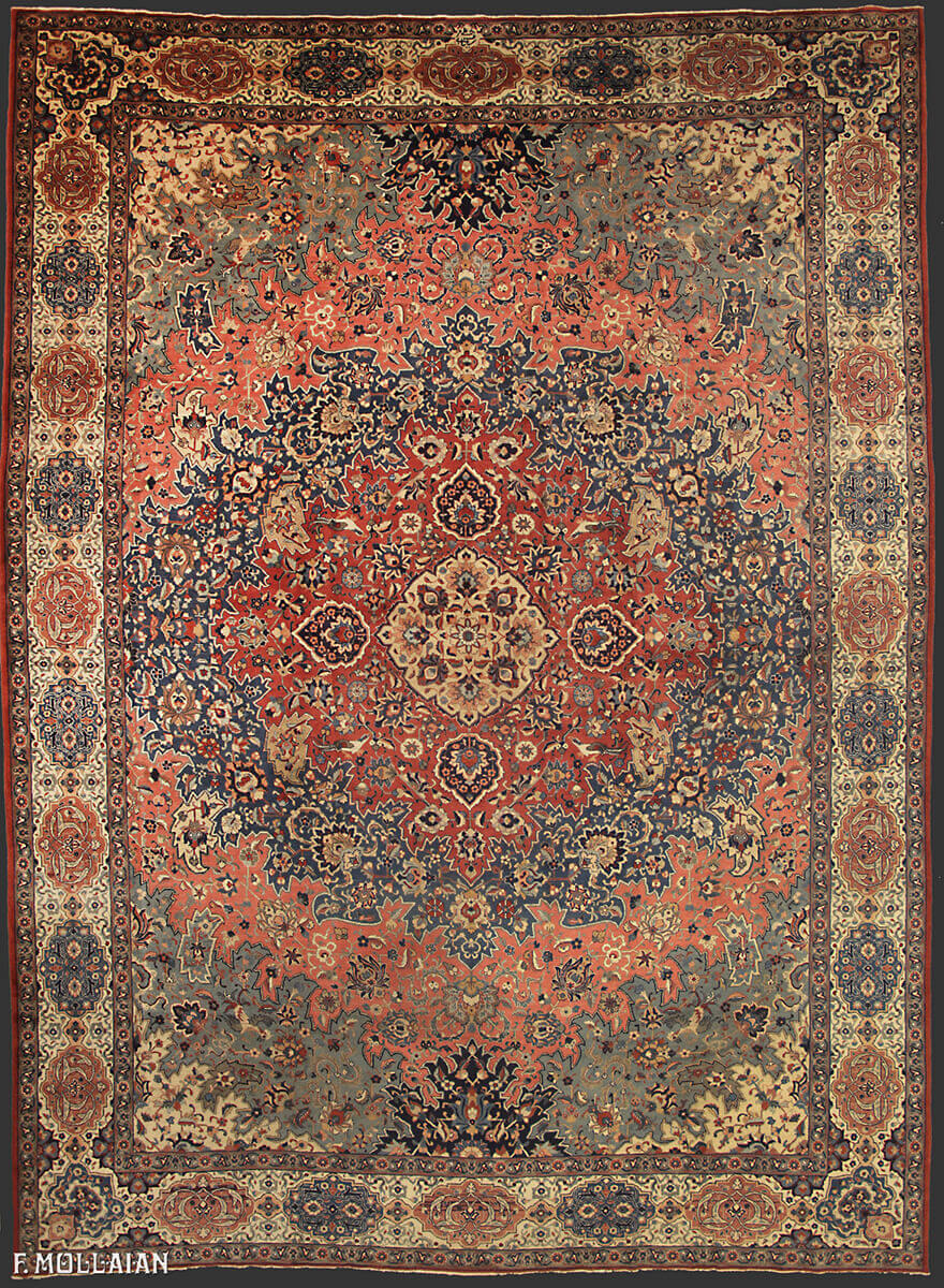 Tappeto Persiano Antico Tabriz n°:42149596